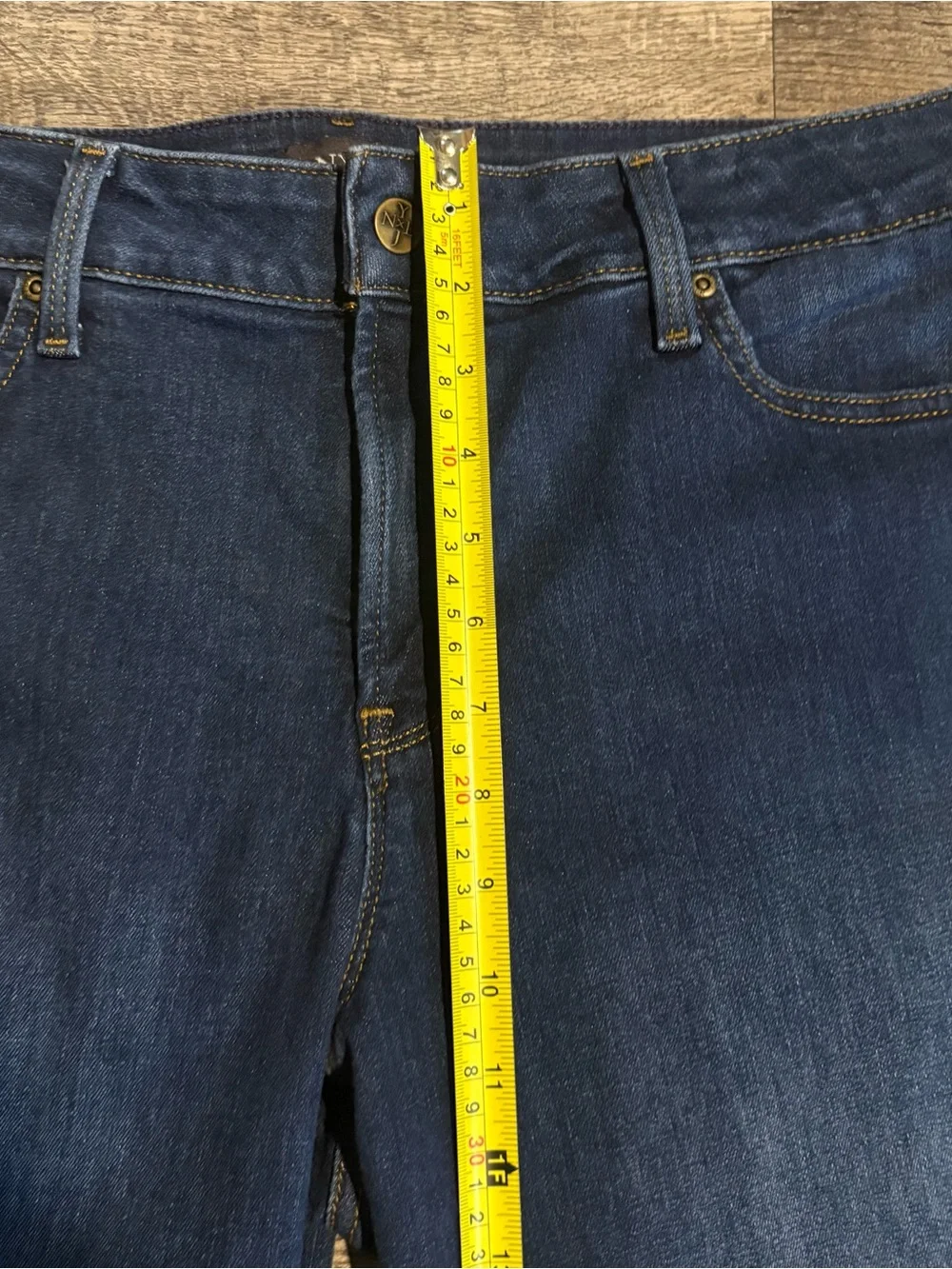 NYDJ Jeans Women’s 14 Blue Barbara Bootcut